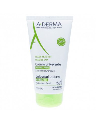 Aderma Crème Universelle Hydratante Peaux Fragiles 150ml