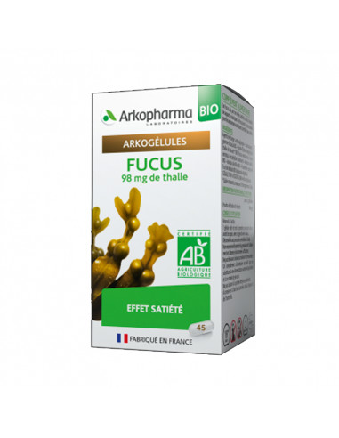Arkogélules Fucus Bio Effet Satiété 45 gélules