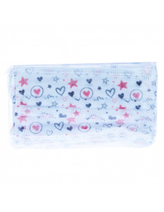 masques chirurgicaux enfant kids boite rose 2