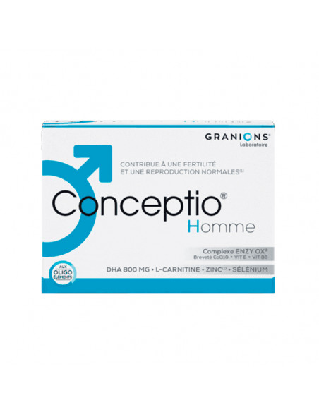 Conceptio Homme Fertilité et Reproduction normales 90 capsules + 30 sachets