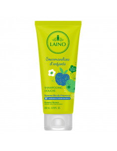 Laino Shampooing Douche Gourmandise d'enfants Pomme Bio 200ml Laino - 1