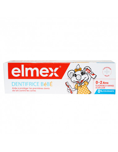 Elmex Dentifrice Bébé 0-2 ans Tube 50ml
