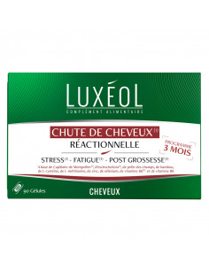 Luxéol Chute de Cheveux Réactionnelle 90 Gélules