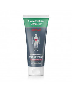 Somatoline Cosmetic Homme Abdo cryoactif tube gris foncé vert et rouge