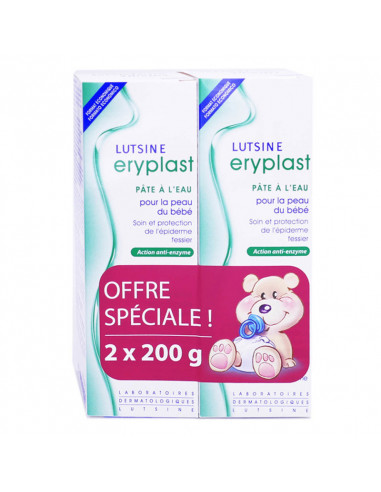 Lutsine Eryplast Pate à l'eau change bébé offre lot promotion ours tétine