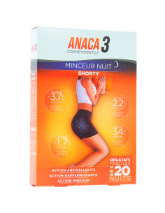 Anaca3 Shorty Minceur Nuit Taille SM ou LXL