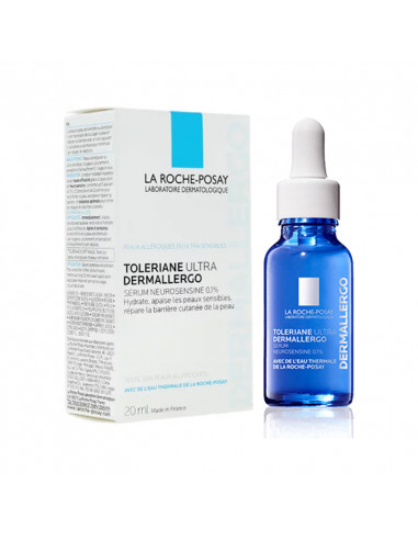 La Roche Posay Tolériane Ultra sérum dermallergo flacon bleu avec pipette