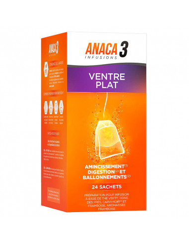 Anaca3 Infusion Ventre Plat 24 sachets