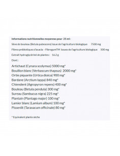 Puredetox Détoxification Globale de l'Organisme Flacon de 250ml avec gobelet doseur 2