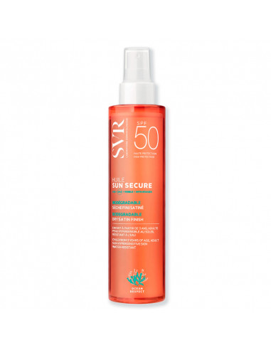 SVR Sun Secure SPF 50 Huile Sèche Fini Satiné 200ml