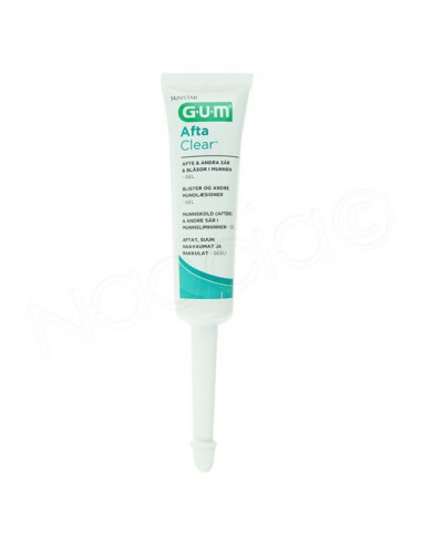 Gum Afta Clear Gel aphtes lésions buccales Tube 10ml