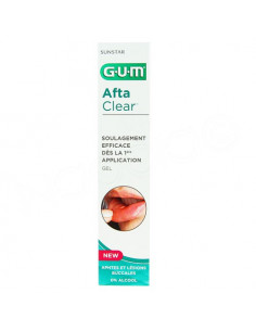 Gum Afta Clear Gel aphtes lésions buccales Tube 10ml 2