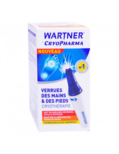 Wartner Cryopharma Traitement Verrues Stylo Cryothérapie 14ml