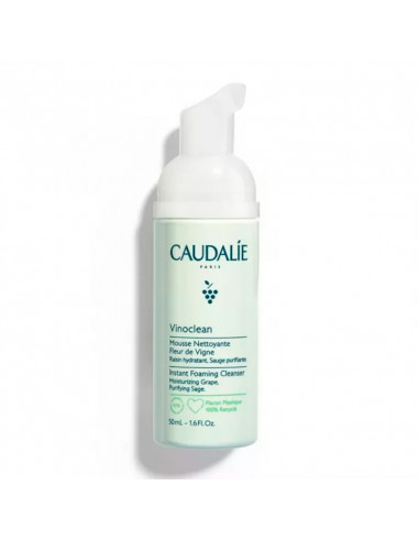 Caudalie Vinoclean Mousse Nettoyante Fleur de Vigne 50ml vert clair