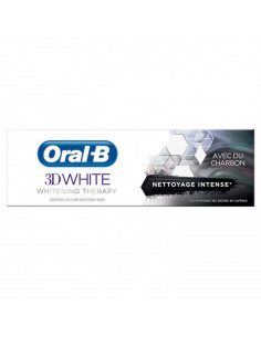 Oral-B 3D White Dentifrice Nettoyage Intense au Charbon 75ml