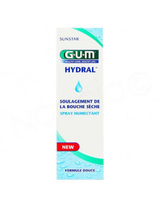 Gum Hydral Spray Humectant Bouche Sèche