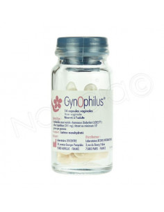Gynophilus Capsule Vaginale. Boite 14 capsules