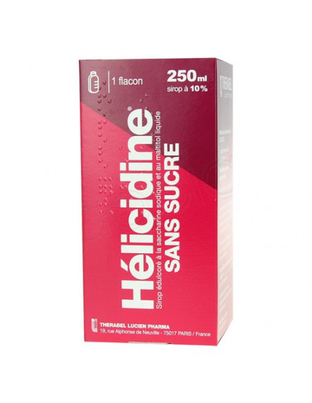 Hélicidine Sirop Sans Sucre 250ml
