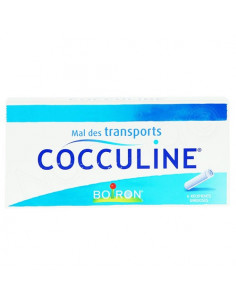 Cocculine mal des transports granules Boiron. 6 récipients unidoses