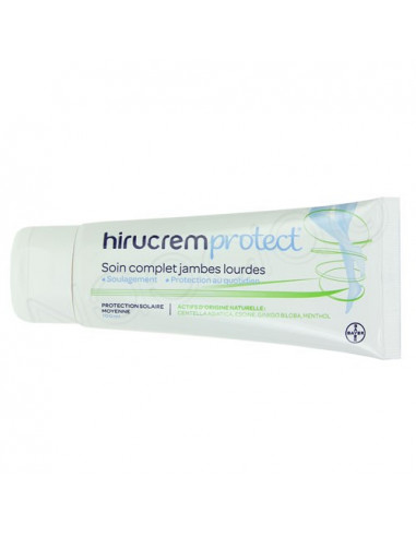 Hirucrem Protect Soin Complet Jambes Lourdes. 100ml