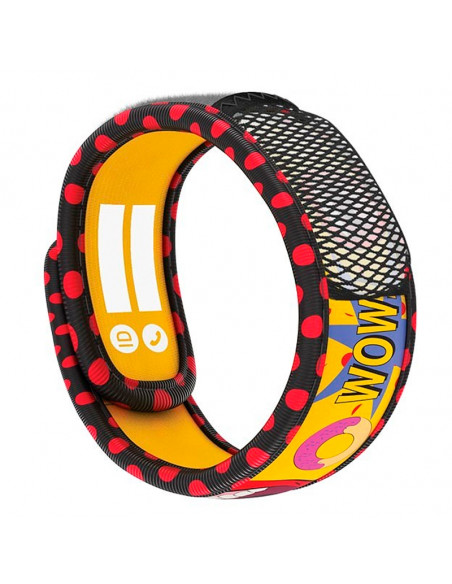 Parakito Bracelet Anti-Moustiques Enfant Rechargeable Teens Collection Pop Art