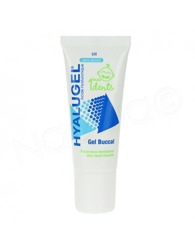 Hyalugel gel buccal 1eres dents 20ml