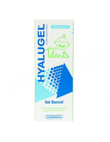 Hyalugel gel buccal 1eres dents 20ml Expanscience - 2