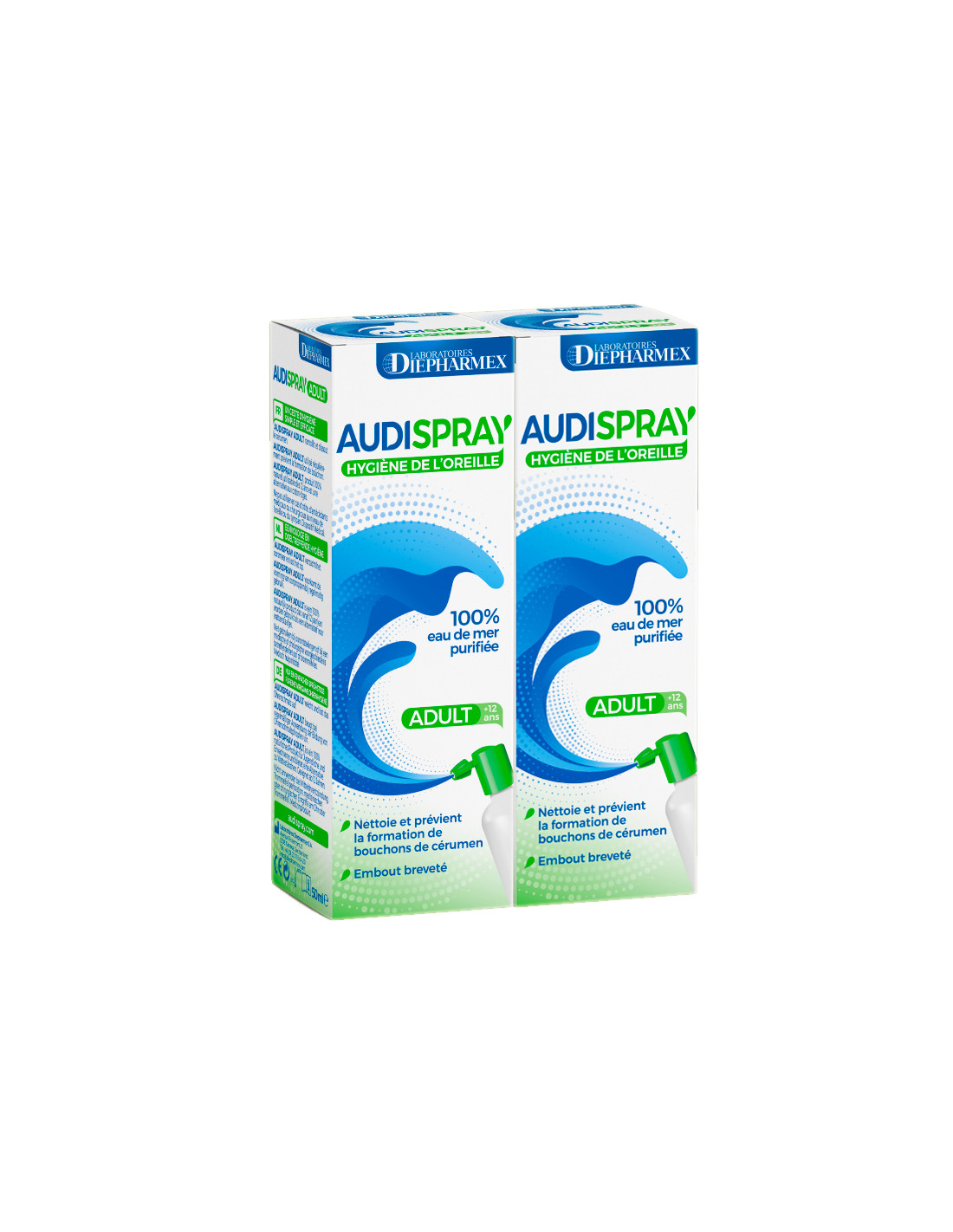 audispray adult est un spray pour l'hygiène de l'oreille