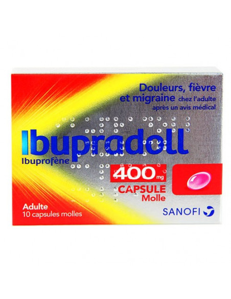 Ibupradoll 400mg capsules molles