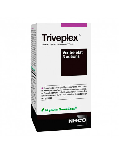 NHCO Triveplex Ventre plat 3 actions 84 gélules