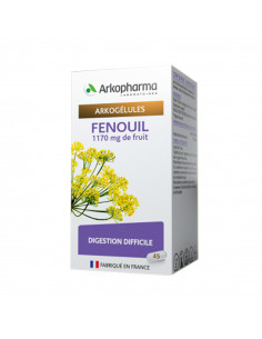 Arkogélules Fenouil Digestion Difficile 45 gélules