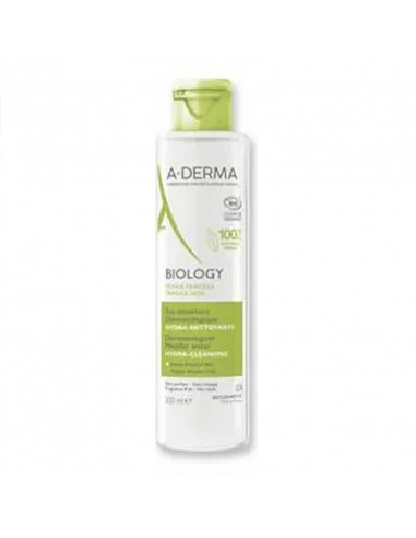 Aderma Biology eau micellaire bio flacon blanc vert 200ml ou 400ml