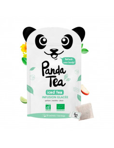 Panda Tea Iced Tea Infusion Glacée Menthe Citron 28 sachets