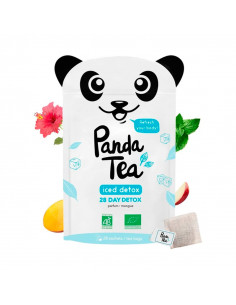 Panda Tea Iced Detox Infusion Bio Mangue  28 sachets