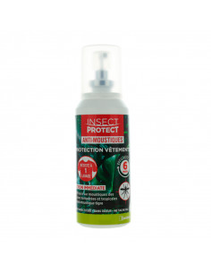 Insect Protect Anti-Moustiques Protection Vêtements Spray 100ml