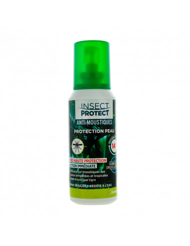 Insect Protect Anti-Moustiques Protection Peau Spray 75ml