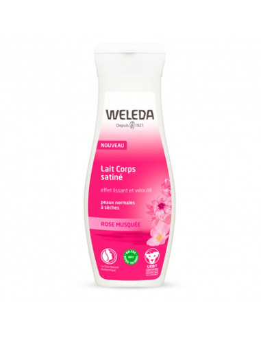 Weleda Rose Musquée Lait Corps Satiné 200ml