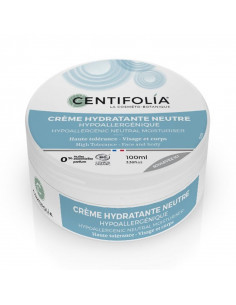 Centifolia crème hydratante neutre bio pot blanc bleu