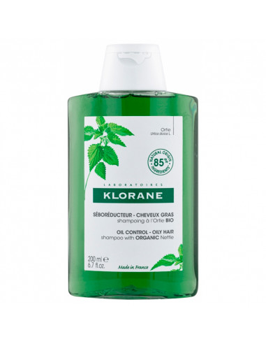 Klorane Shampooing Séboréducteur à l'Ortie Bio 200ml