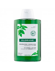 Klorane Shampooing Séboréducteur à l'Ortie Bio 400ml 2