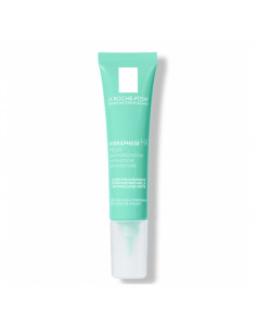 La Roche Posay Hydraphase HA Yeux tube vert d'eau bleu