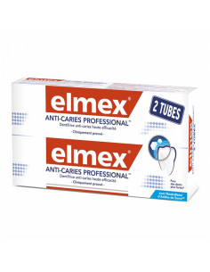 Elmex Dentifrice Anti-Caries Professional. Lot 2x75ml