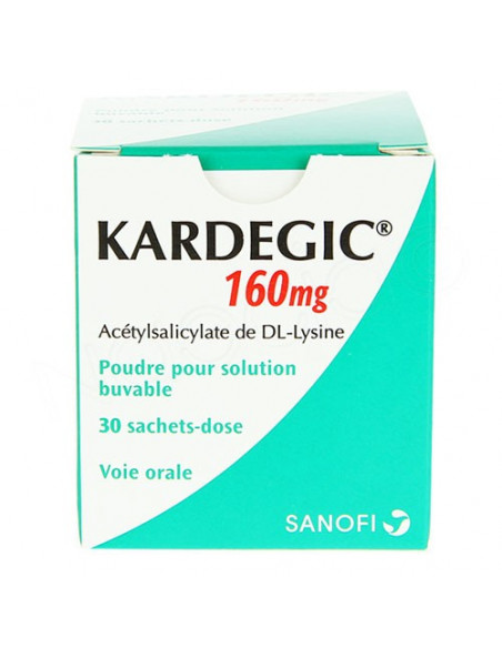 Kardegic 160 mg Poudre solution buvable 30 Sachets