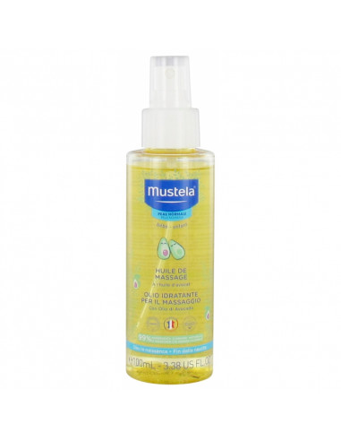 Mustela Huile de Massage Bébé Enfant Spray 100ml