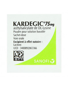 Kardegic 75 mg Poudre pour solution buvable 30 sachets 2