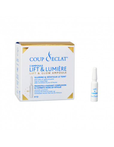 Coup d'éclat lift et lumière grande boite 12 ampoules