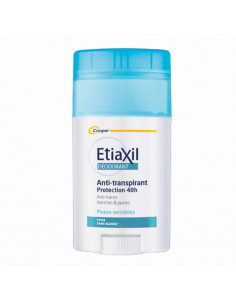 Etiaxil déo stick peau sensible bleu clair