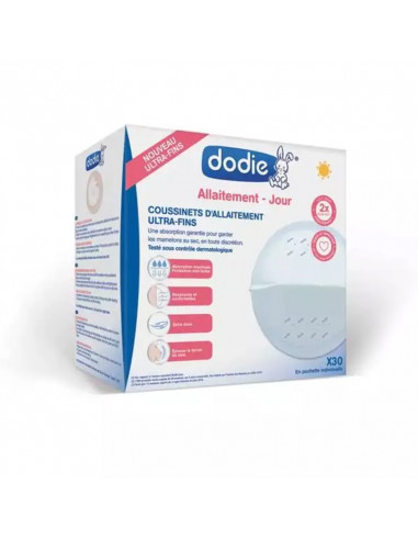 Dodie Coussinets d'allaitement Jour Ultra-fins x30