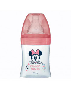 Dodie Disney Baby Biberon Anti-colique 0-6 mois Rose Minnie 150ml tétine débit lent 1