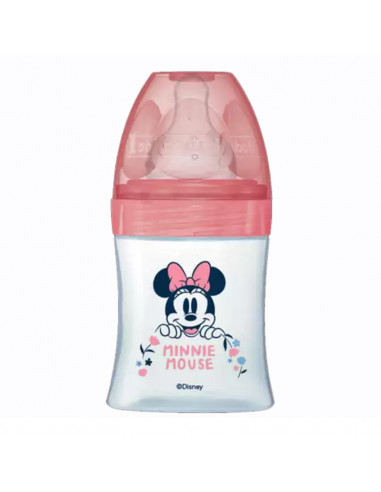 Dodie Disney Baby Biberon Anti-colique 0-6 mois Rose Minnie 150ml tétine débit lent 1